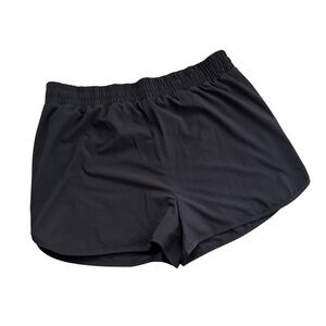 Beyond Yoga Stretch Woven In Stride Lined Short Black size XL X-Large